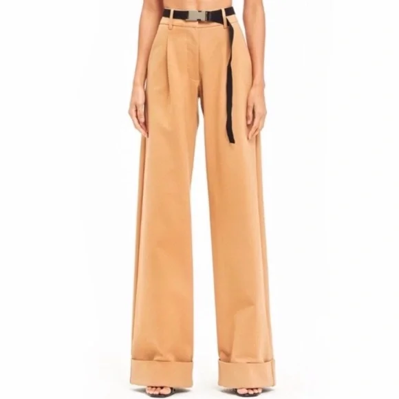 NWT I.AM.GIA Camel Wide Leg Mira Pants S - Picture 2 of 10